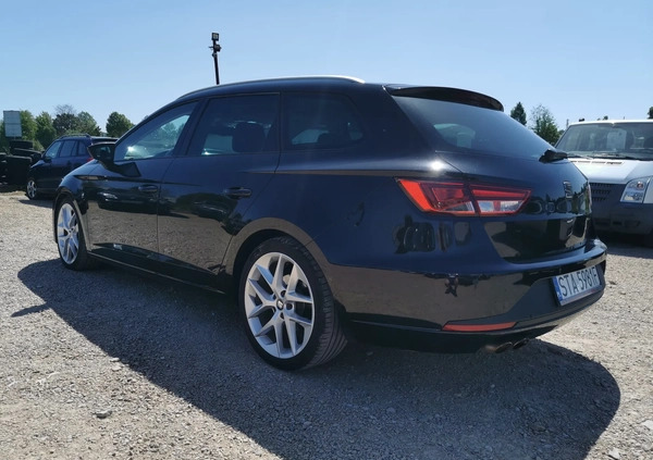 Seat Leon cena 48900 przebieg: 184000, rok produkcji 2015 z Morąg małe 56